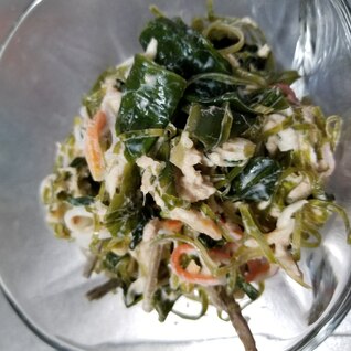 昆布海藻サラダ